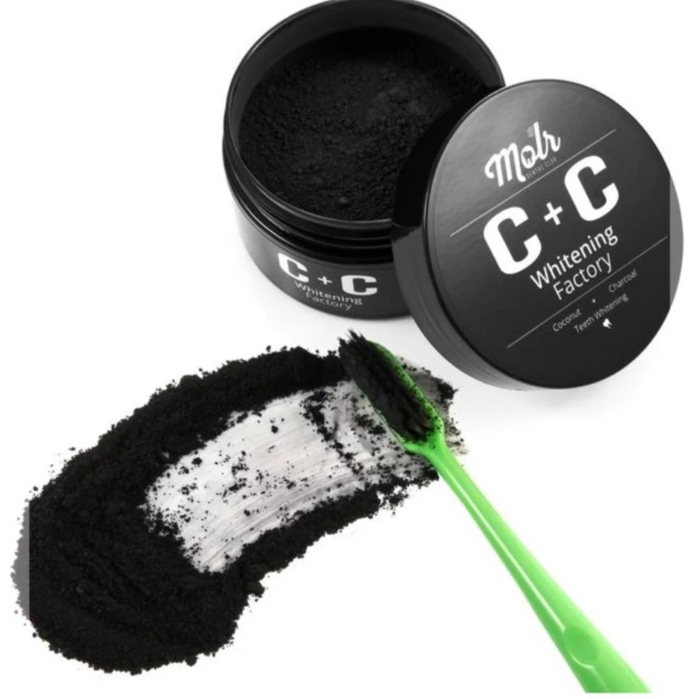 Molr C+C Activated Charcoal Teeth Whitening Kit